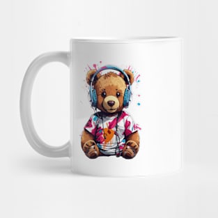 Music Teddy Bear Mug